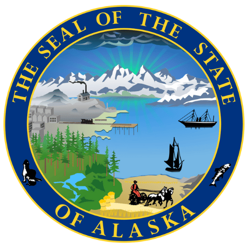 Image showing the state seal of Alaska