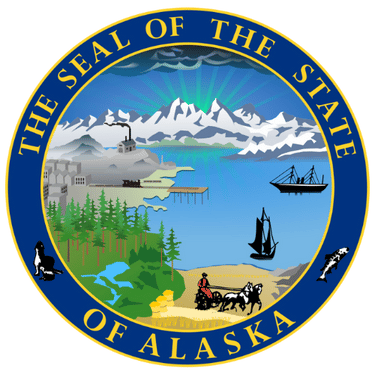 Image showing the state seal of Alaska