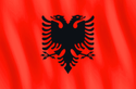 Image illustrating the flag of Albania