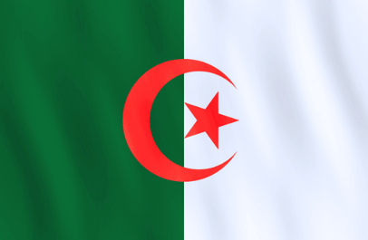 Image illustrating the flag of Algeria