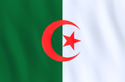 Image illustrating the flag of algeria