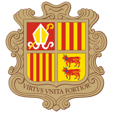 Image showing the coat of arms of Andorra