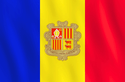 Image illustrating the flag of Andorra