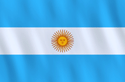 Image illustrating the flag of Argentina