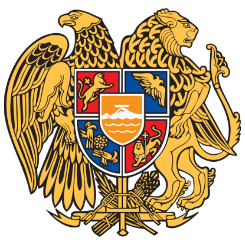 Image showing the big size coat of arms or embelem of Armenia