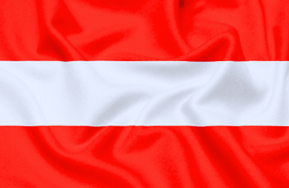 Image illustrating the flag of Austria