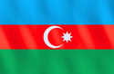 Image illustrating the flag of Azerbaijan