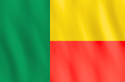 Image illustrating the flag of Benin