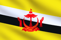 Image illustrating the flag of Brunei Darussalam