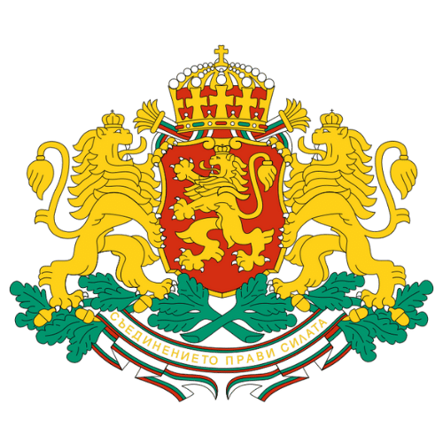 Image showing the big size coat of arms or embelem of Bulgaria