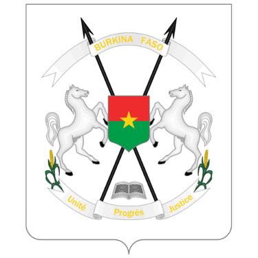 Image showing the coat of arms of Burkina Faso