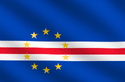 Image illustrating the flag of Cabo Verde