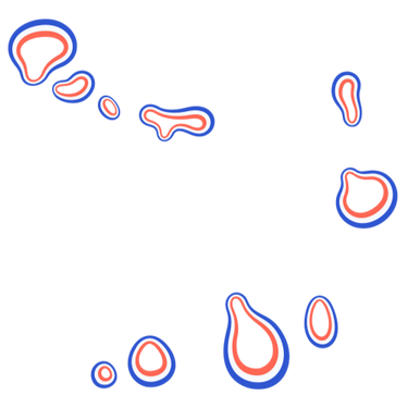 Pictorial representation of map of Cabo Verde