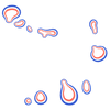 Pictorial representation of the map of Cabo Verde