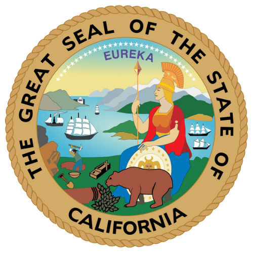 Image showing the state seal of California