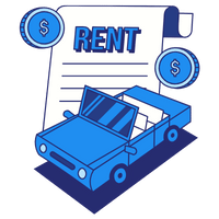 Image Describing Car Rental Per Day