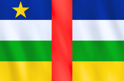 Image illustrating the flag of Central African Republic