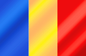 Image illustrating the flag of Chad