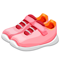 Image Describing Children Normal Sneakers