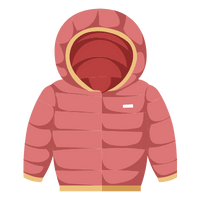 Image Describing Children's Winter Coat