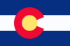 Image illustrating the flag of Colorado