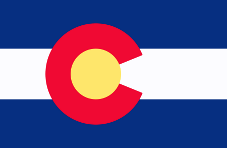 Image illustrating the flag of Colorado