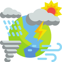 Visual representation of current weather of any specific place in a country