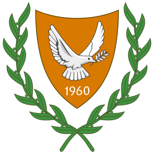 Image showing the big size coat of arms or embelem of Cyprus