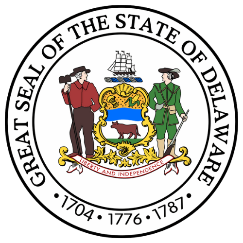 Image showing the state seal of Delaware