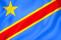 Image illustrating the flag of Democratic Republic of the Congo