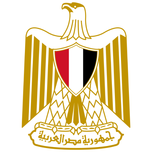 Image showing the big size coat of arms or embelem of Egypt