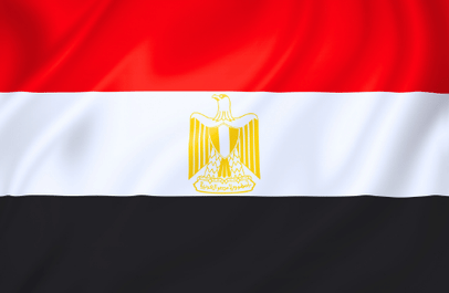 Image illustrating the flag of Egypt