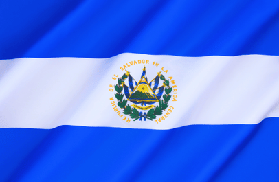 Image illustrating the flag of El Salvador