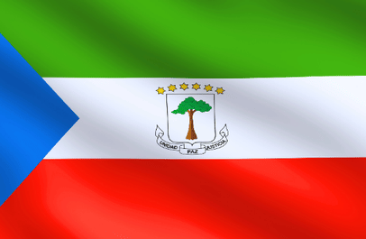 Image illustrating the flag of Equatorial Guinea