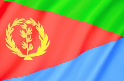 Image illustrating the flag of Eritrea