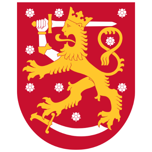 Image showing the big size coat of arms or embelem of Finland