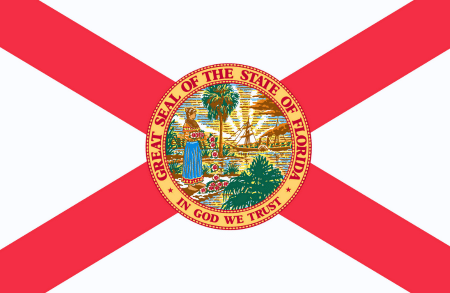 Image illustrating the flag of Florida