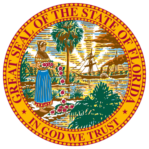 Image showing the state seal of Florida