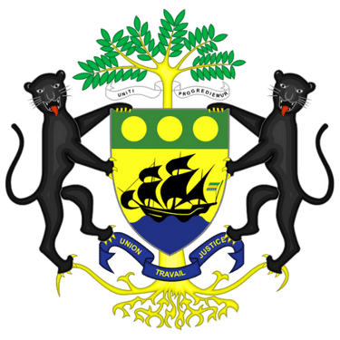 Image showing the coat of arms of Gabon