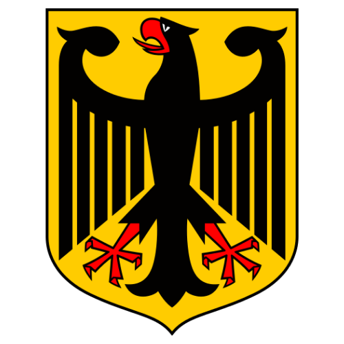 Image showing the big size coat of arms or embelem of Germany