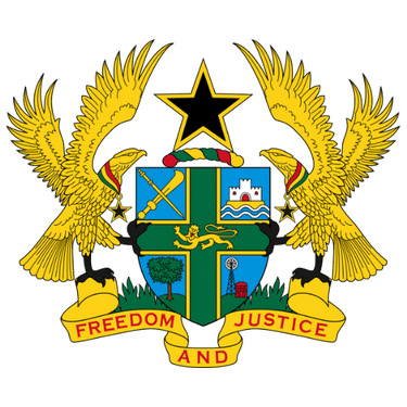 Image showing the coat of arms of Ghana