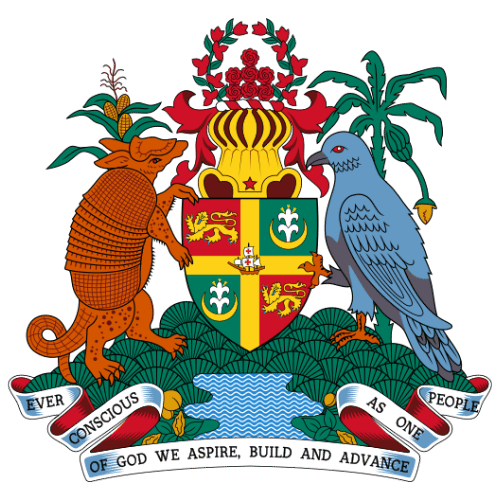 Image showing the big size coat of arms or embelem of Grenada