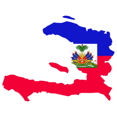 Pictorial representation of map of Haiti