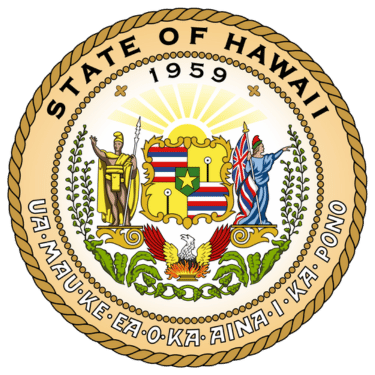 Image showing the state seal of Hawaii