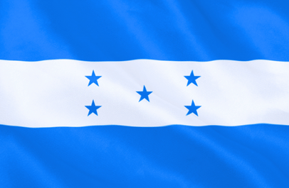 Image illustrating the flag of Honduras