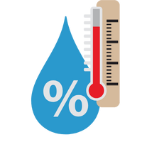 Visual representation of Humidity of any specific place in a country