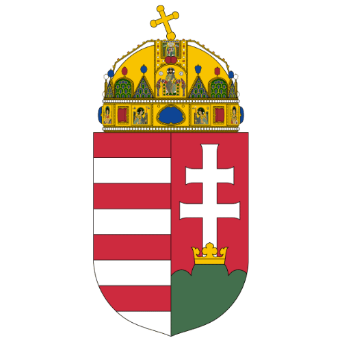 Image showing the big size coat of arms or embelem of Hungary