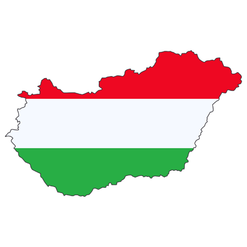 Pictorial representation of big size map of Hungary