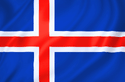 Image illustrating the flag of Iceland