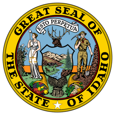 Image showing the state seal of Idaho